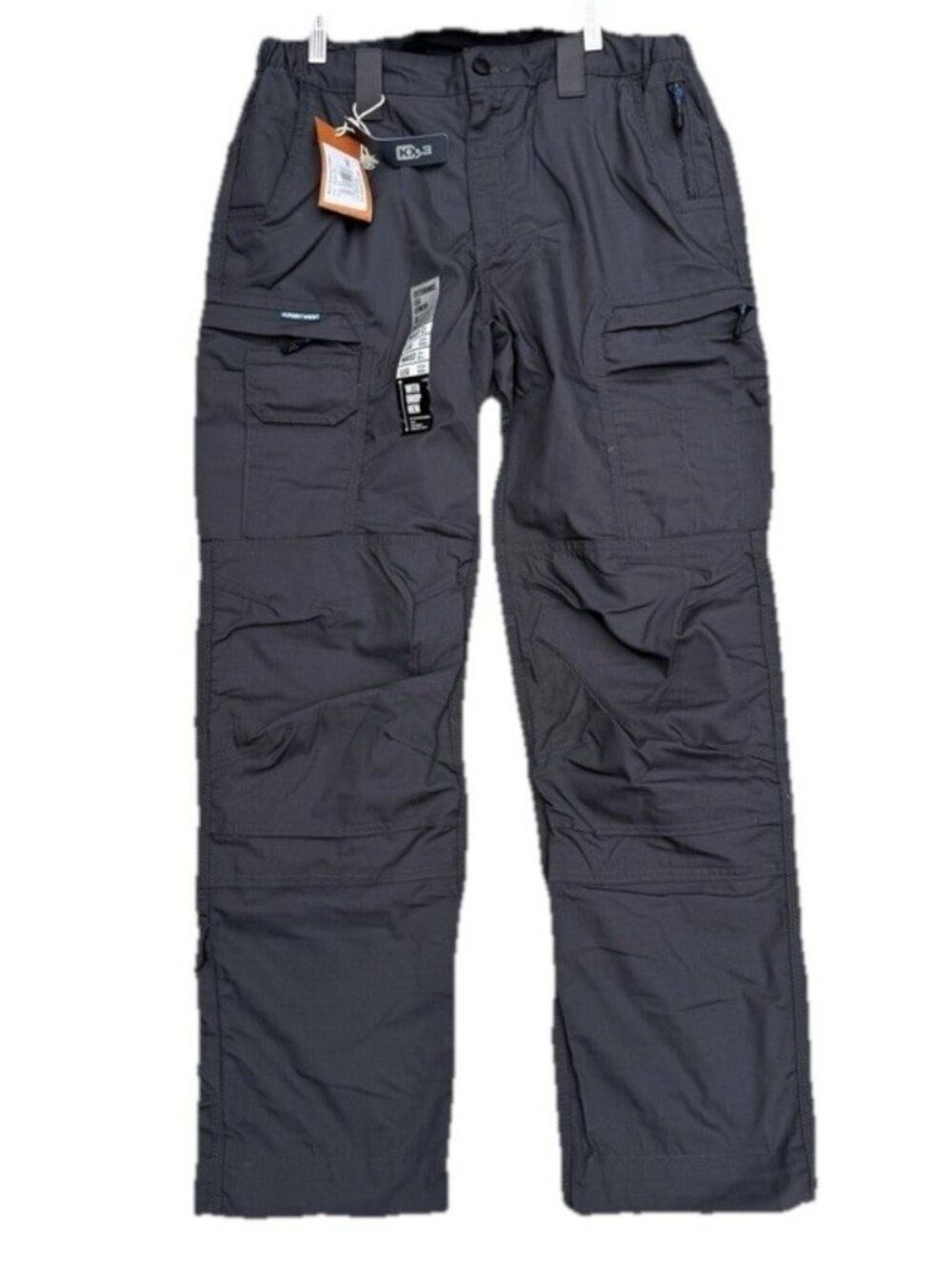 Portwest KX3 T802 Ripstop Work Outdoor Hiking Travel Trousers Gray Cargo 34x31